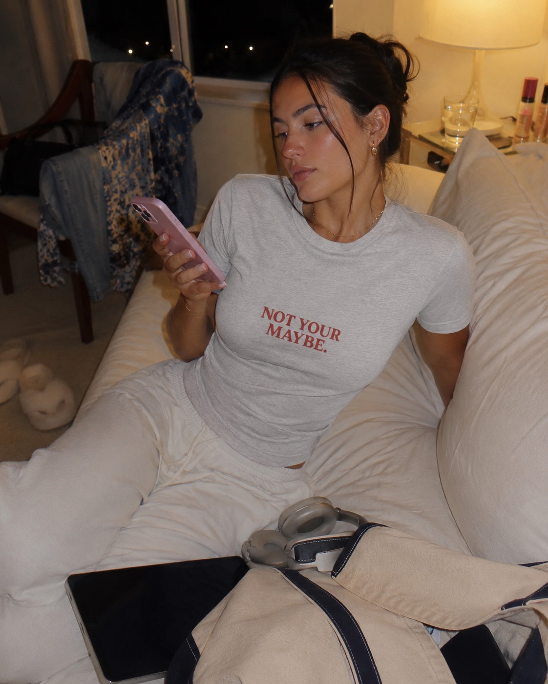 NOT YOUR MAYBE. Statement Tee
