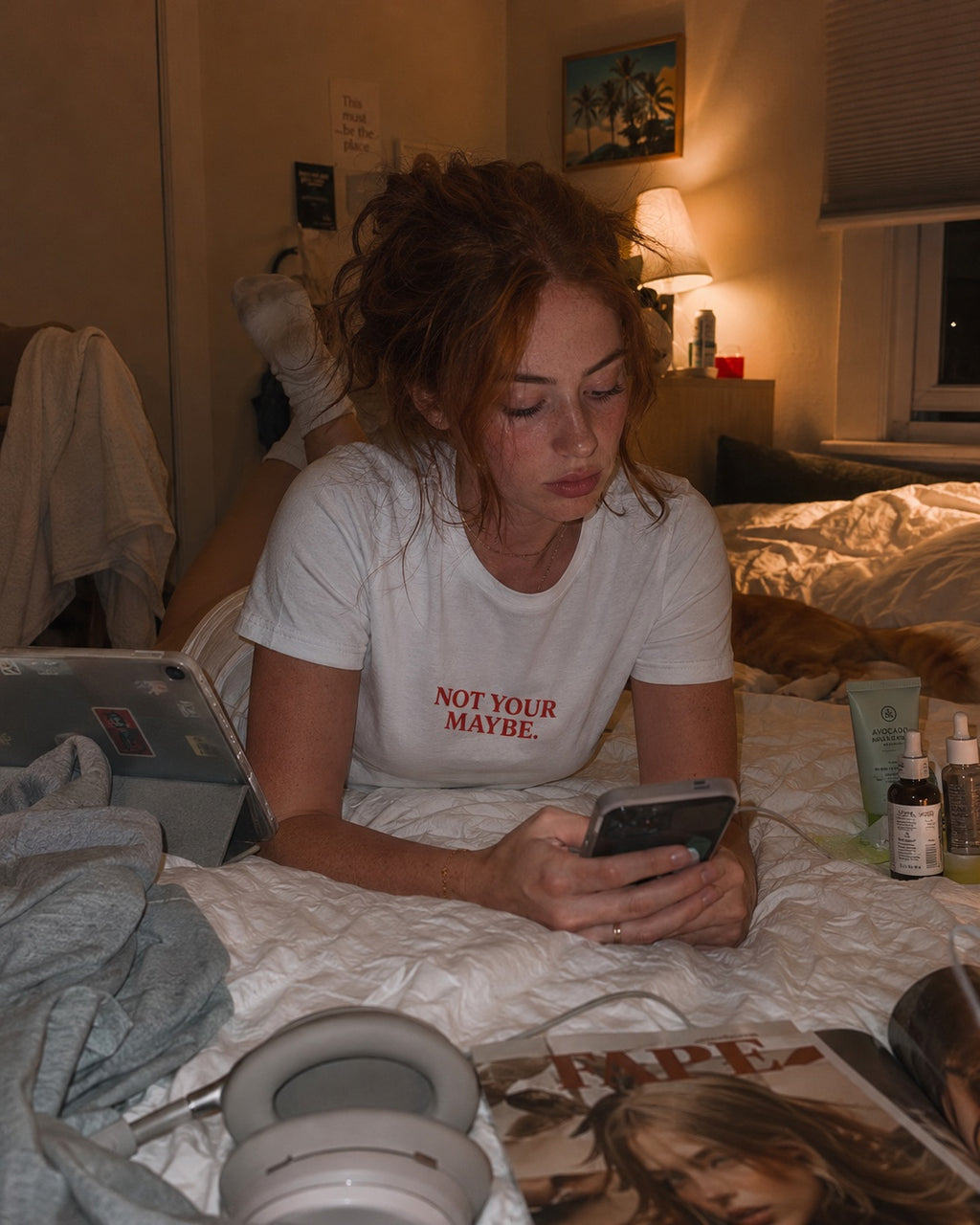 NOT YOUR MAYBE. Statement Tee