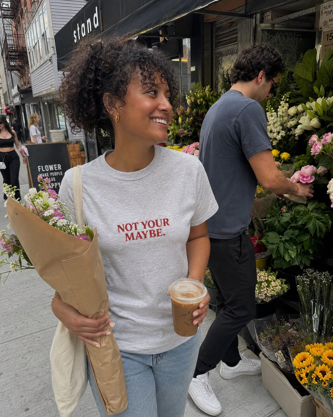 NOT YOUR MAYBE. Statement Tee