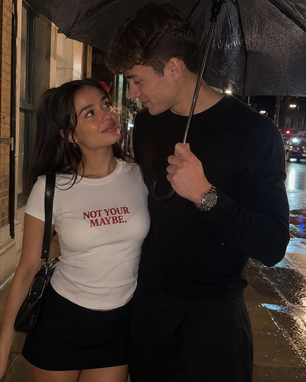 NOT YOUR MAYBE. Statement Tee