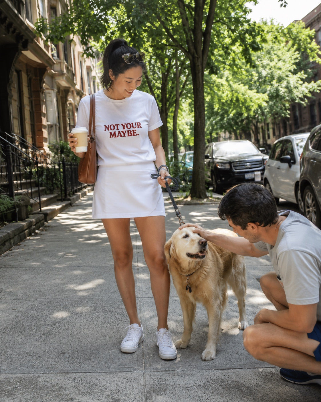 NOT YOUR MAYBE. Statement Tee