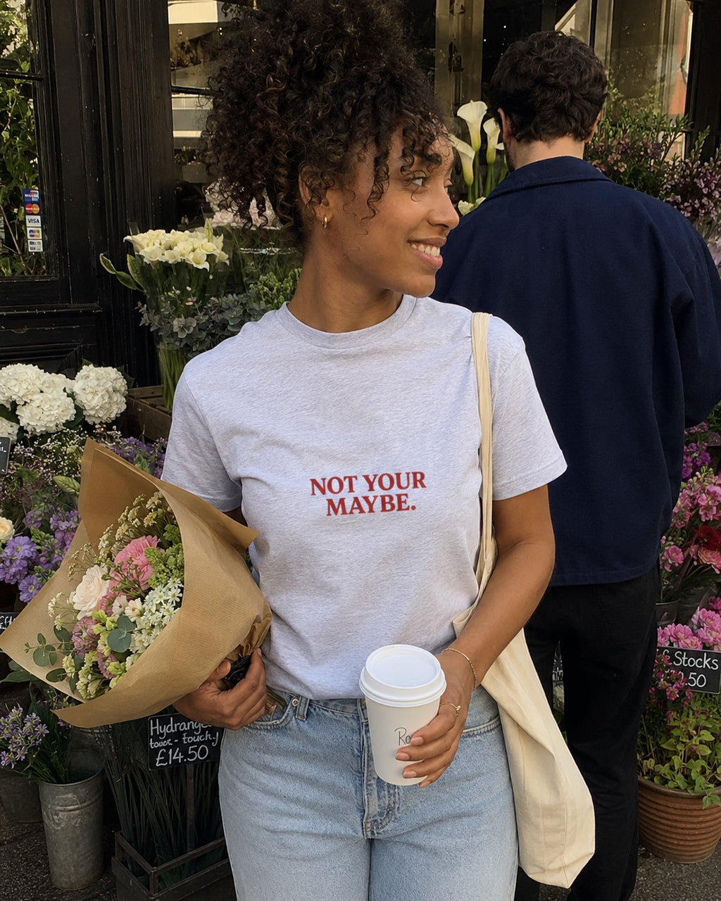 NOT YOUR MAYBE. Statement Tee