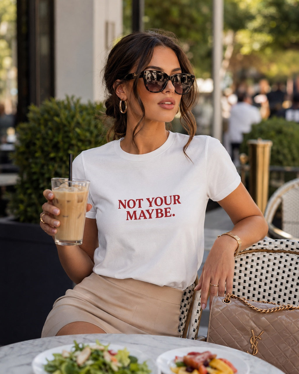 NOT YOUR MAYBE. Statement Tee